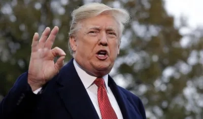 Donald Trump, Presidente de Estados Unidos.