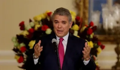 Iván Duque, Presidente de Colombia.