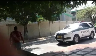 Lugar donde se registraron los hechos.