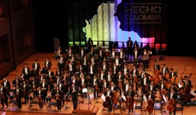 Orquesta Filarmónica Joven de Colombia.