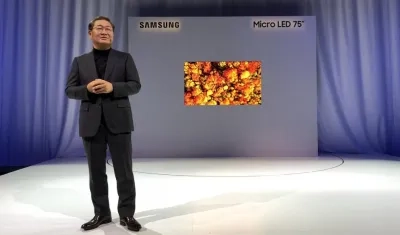 Presentación del nuevo televisor.