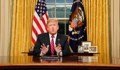 Donald Trump, presidente de los Estados Unidos.