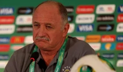 El técnico Luiz Felipe Scolari.