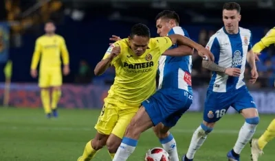 Carlos Bacca, delantero de Villarreal. 