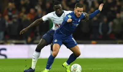 Davinson Sánchez, defensa colombiano. 