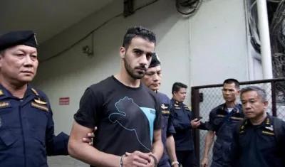 Hakeem Al Araib, jugador encarcelado. 