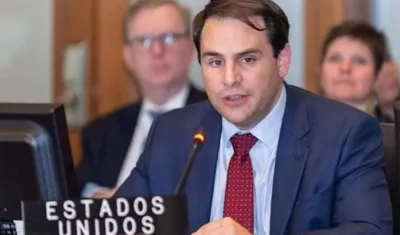 Embajador de Estados Unidos ante la Organización de Estados Americanos (OEA), Carlos Trujillo,