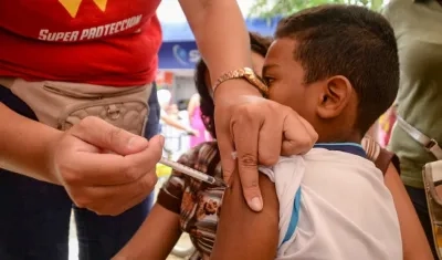 Esquema de vacunación de niños