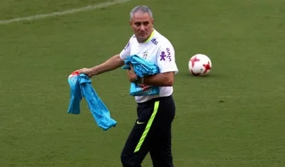El seleccionador de Brasil, Adenor Leonardo Bacchi, 'Tite'.