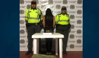 La mujer fue conducida a la URI de la Fiscalía.