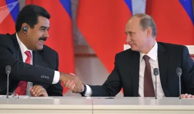Nicolás Maduro y Vladimir Putin, en un encuentro anterior.
