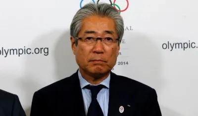 Tsunekazu Takeda, presidente del Comité Olímpico Japonés.