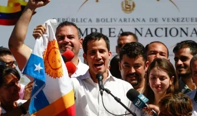 Juan Guaidó relató lo que vivió con los agentes del Sebin.