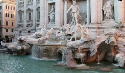 La Fontana de Trevi.