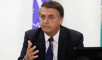 El presidente de Brasil, Jair Bolsonaro.