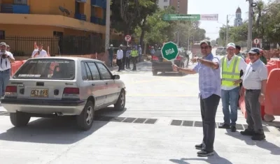 El Alcalde de Barranquilla, Alejandro Char.