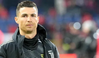 Cristiano Ronaldo, delantero portugués, de la Juventus.  