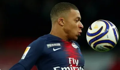 Kylian Mbappé, jugador francés. 