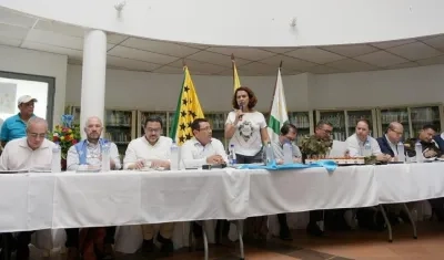 Ministra del Interior, Nancy Patricia Gutiérrez