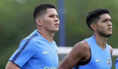 Jorman Campuzano, nuevo jugador colombiano de Boca. 