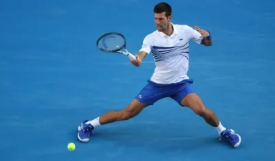 Novak Djokovic, tenista serbio, primer favorito del torneo. 