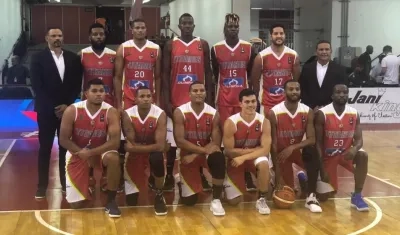 Titantes de Barranquilla, en su debut de la Liga de las Américas. 