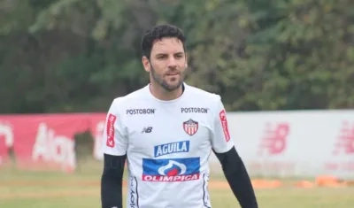 Sebastián Viera, arquero y capitán del Junior.