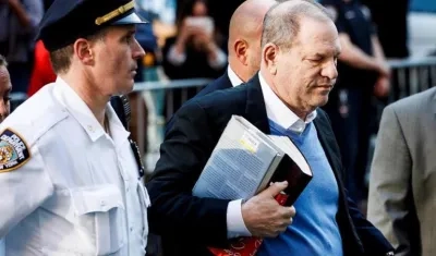 El productor de cine Harvey Weinstein.