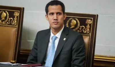  El presidente de la Asamblea Nacional de Venezuela, Juan Guaidó.