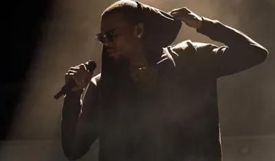 El rapero estadounidense Chris Brown.