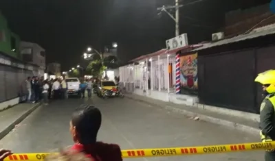 Lugar de los hechos en Bellarena.