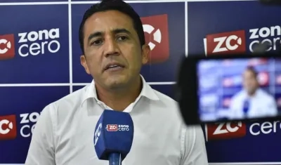 Pedro Lemus, precandidato a la Gobernación del Atlántico.