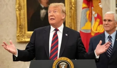 El presidente estadounidense, Donald Trump.