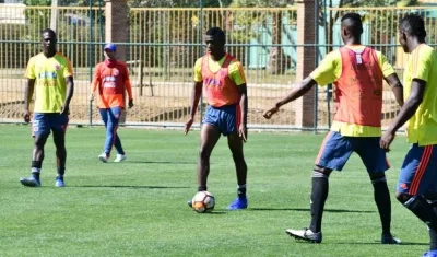 La Selección Colombia lucía en sus uniformes la marca Coca-Cola. 