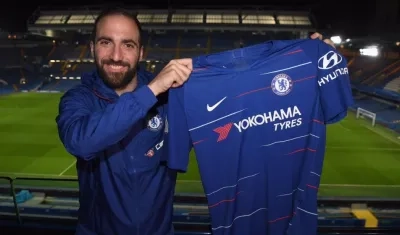 El delantero argentino Gonzalo Higuaín.