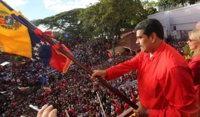 El Presidente de Venezuela, Nicolás Maduro.