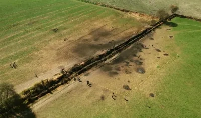 Lugar de la explosión.