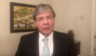 Carlos Holmes Trujillo, canciller colombiano.