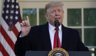 Donald Trump, presidente de Estados Unidos.