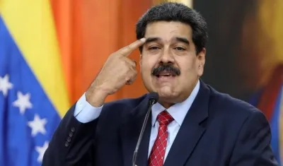 El Presidente de Venezuela, Nicolás Maduro.