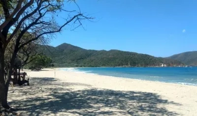 Imagen del Parque Tayrona. 