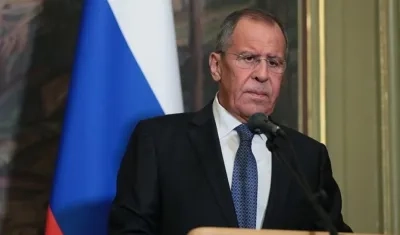 El ministro ruso de Exteriores, Serguei Lavrov.