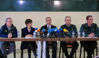 Rueda de prensa ofrecida este sábado para dar los detalles de los trabajos que permitieron recuperar el cuerpo sin vida de Julen, el niño de dos años que cayó a un pozo el pasado 13 de enero. 