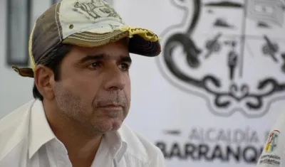 El Alcalde de Barranquilla, Alejandro Char.