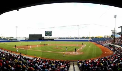 Estadio Édgar Rentería de Barranquilla. 