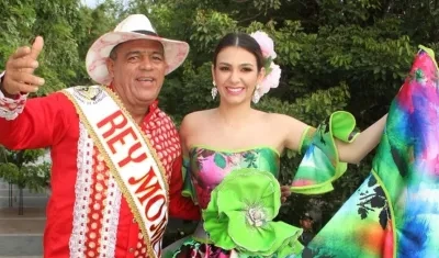 Los Reyes del Carnaval Freddy Cervantes y Carolina Segebre.