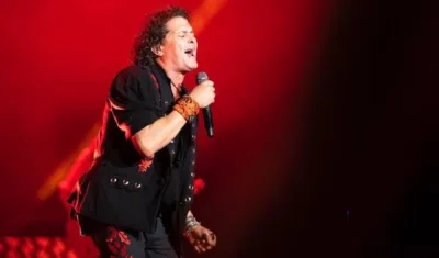El cantante Carlos Vives.