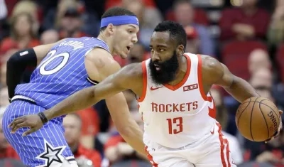 James Harden, basquetbolista de los Rockets. 