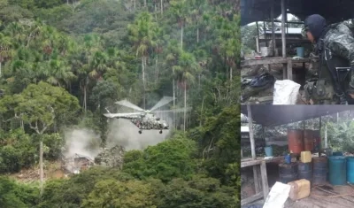 Imágenes del operativo.