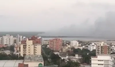 Imagen de las quemas. 